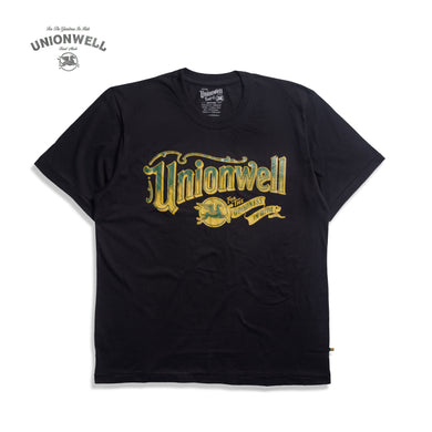Unionwell T-shirt Union Glide Black