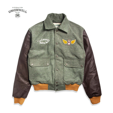Unionwell Varsity Jacket Herbon Green