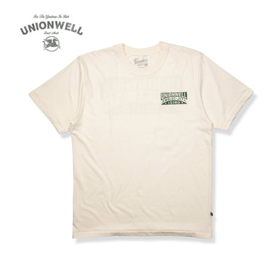 Unionwell T-shirt Address Stamp Off White