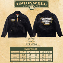 Unionwell Jacket Zip Code Black