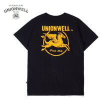 Unionwell T-shirt Unionround Logo Black