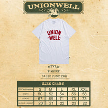 Unionwell Tshirt Basic Font Tee White
