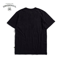 Unionwell Tshirt Basic Font Tee Black