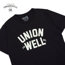 Unionwell Tshirt Basic Font Tee Black