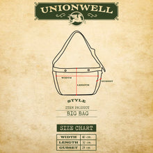 Unionwell Messenger Bag Big Bag Brown