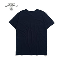 Unionwell Tshirt Basic Font Tee Navy