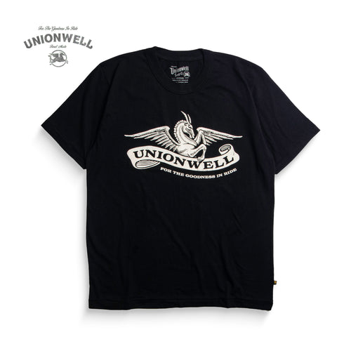 Unionwell T-shirt Ribbons Black