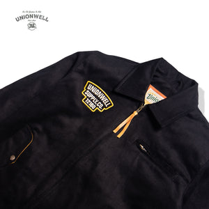 Unionwell Trucker Jacket Zip Code Black