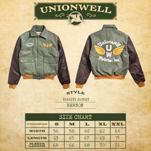 Unionwell Varsity Jacket Herbon Green
