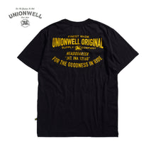 Unionwell T-shirt Basic Address Hq Black