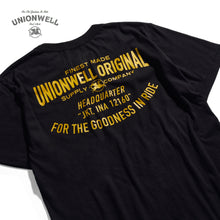 Unionwell T-shirt Basic Address Hq Black