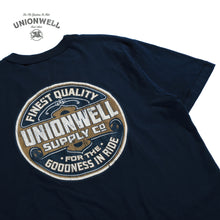 Unionwell T-shirt Union Medallion Navy