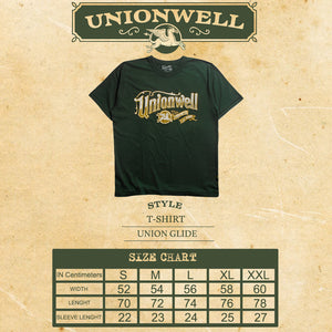 Unionwell T-shirt Union Glide Green