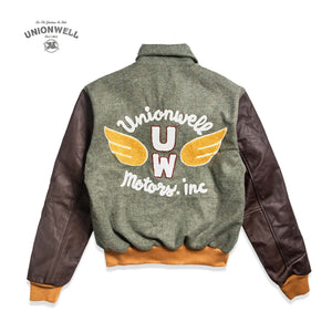 Unionwell Varsity Jacket Herbon Green