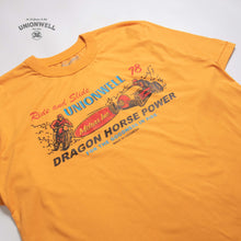 Unionwell T-shirt Dragon Horse Power Yellow