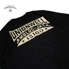 Unionwell T-shirt Address Stamp Black