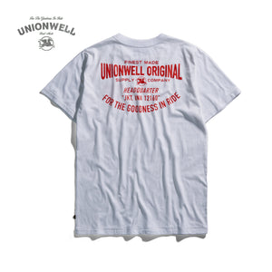 Unionwell T-shirt Basic Address HQ White