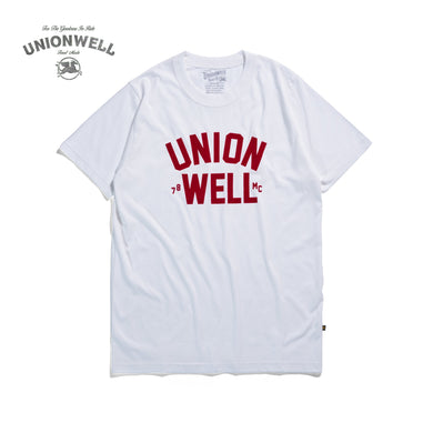 Unionwell T-shirt Basic Font Tee White