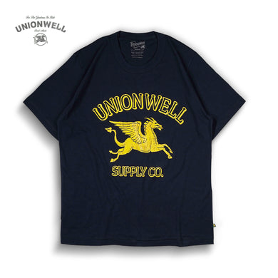 Unionwell T-shirt Draghorse Navy