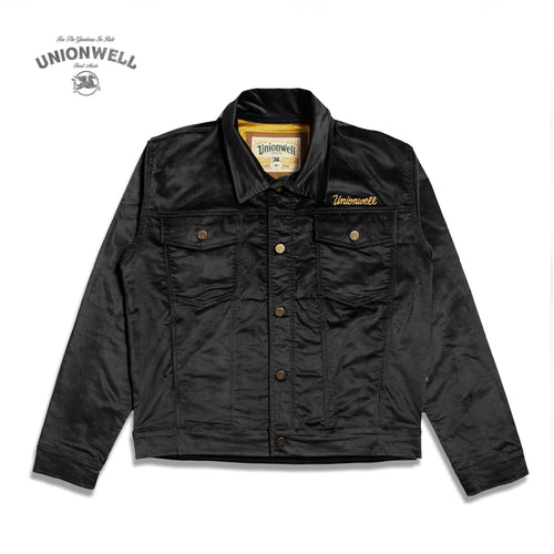 Unionwell Trucker Jacket Drago Velvet Black