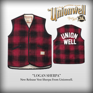 Unionwell Vest Logan Sherpa Red