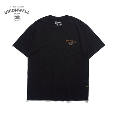 Unionwell T-shirt Moto Skull Black