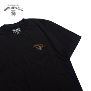 Unionwell T-shirt Moto Skull Black