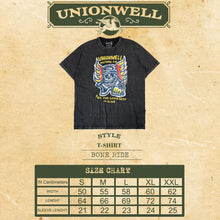 Unionwell T-shirt Bone Ride Black