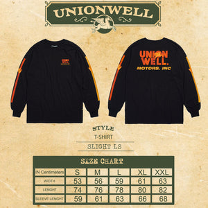 Unionwell T-shirt Longsleeve Slight Ls Black