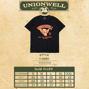 Unionwell T-shirt Vulture Black