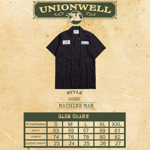 Unionwell Shirt Machine Man Black