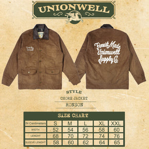 Unionwell Chore Jacket Ronson Brown