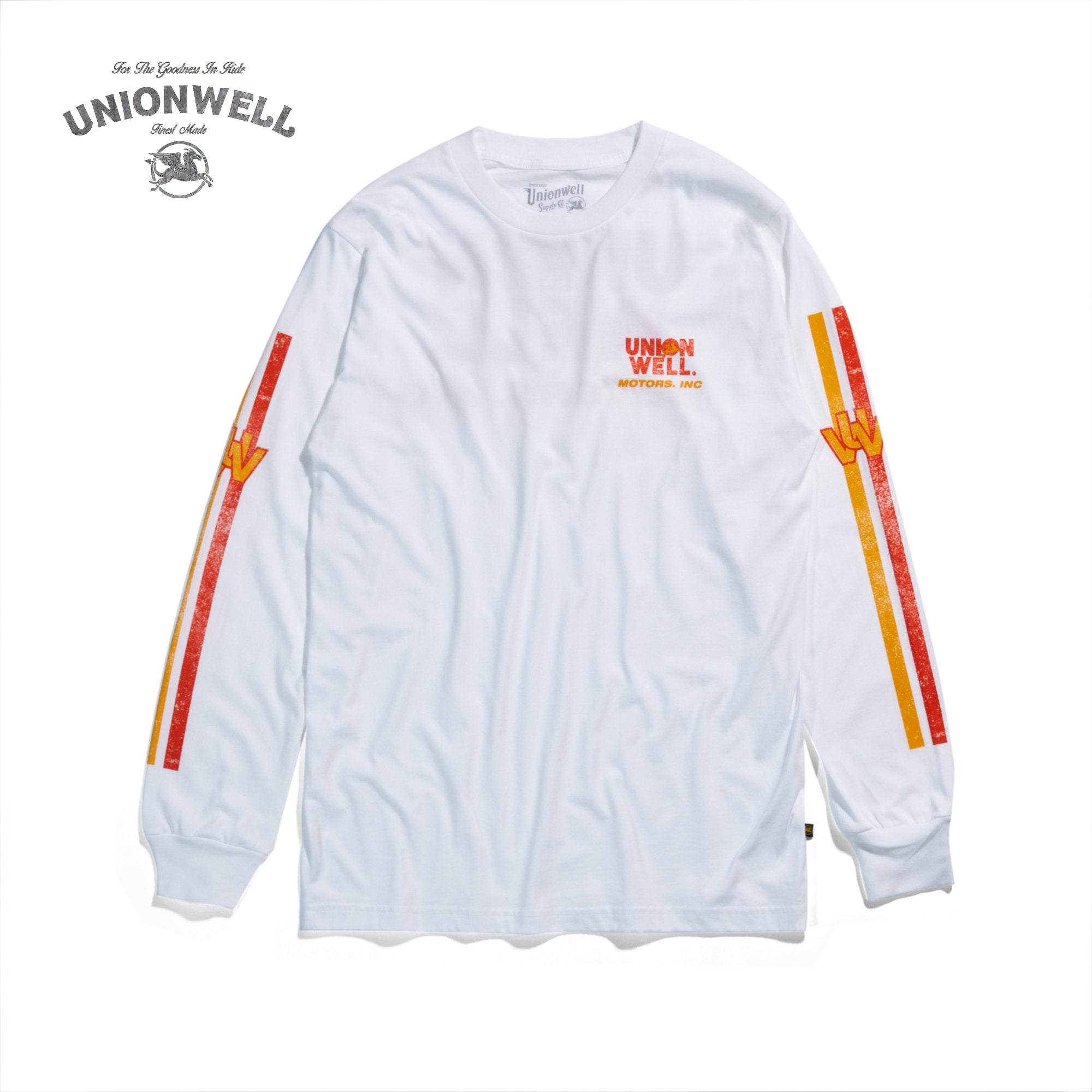 Unionwell T-shirt Longsleeve Slight Ls White – Unionwell Original