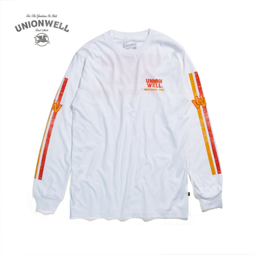 Unionwell T-shirt Long Sleeve Slight Ls White