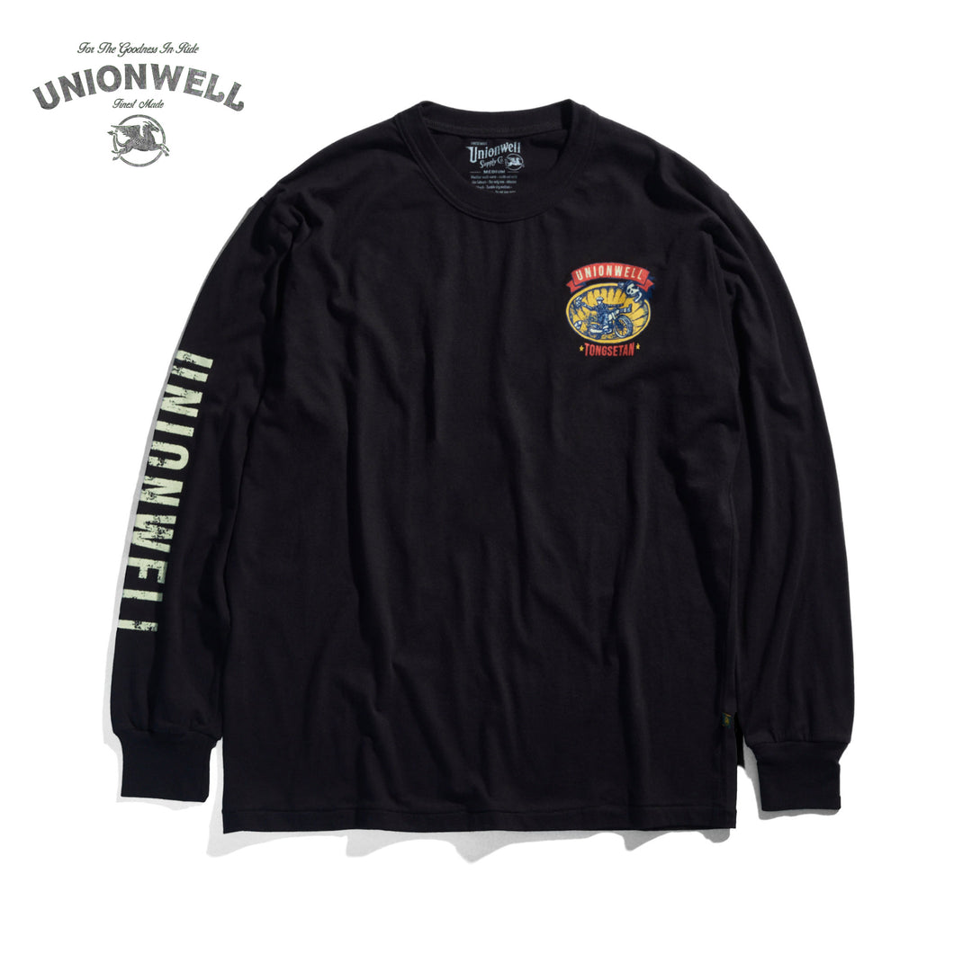 Unionwell T-shirt Long Sleeves Tong Setan Ls Black