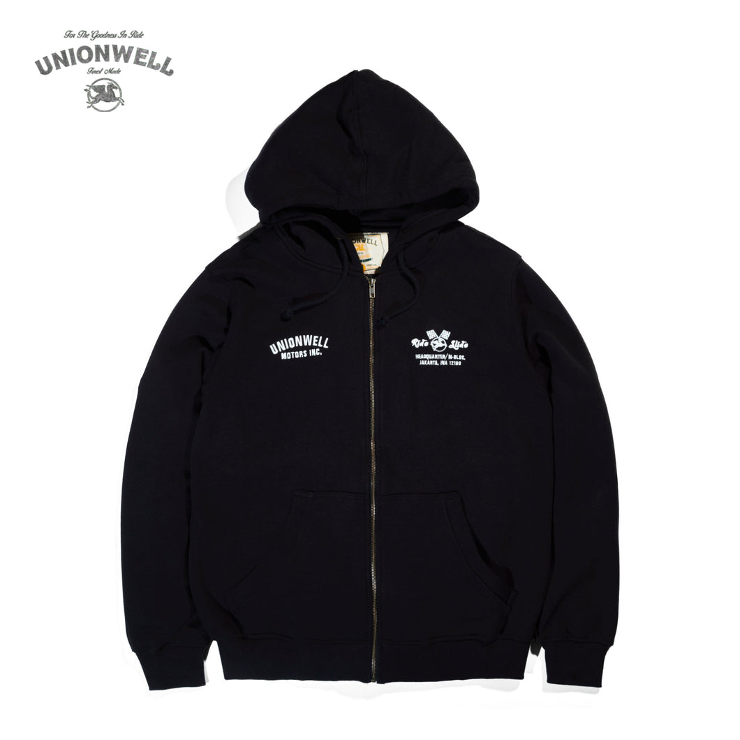 Unionwell Sweater Hoodie Unioncity Hq Hoodie Black