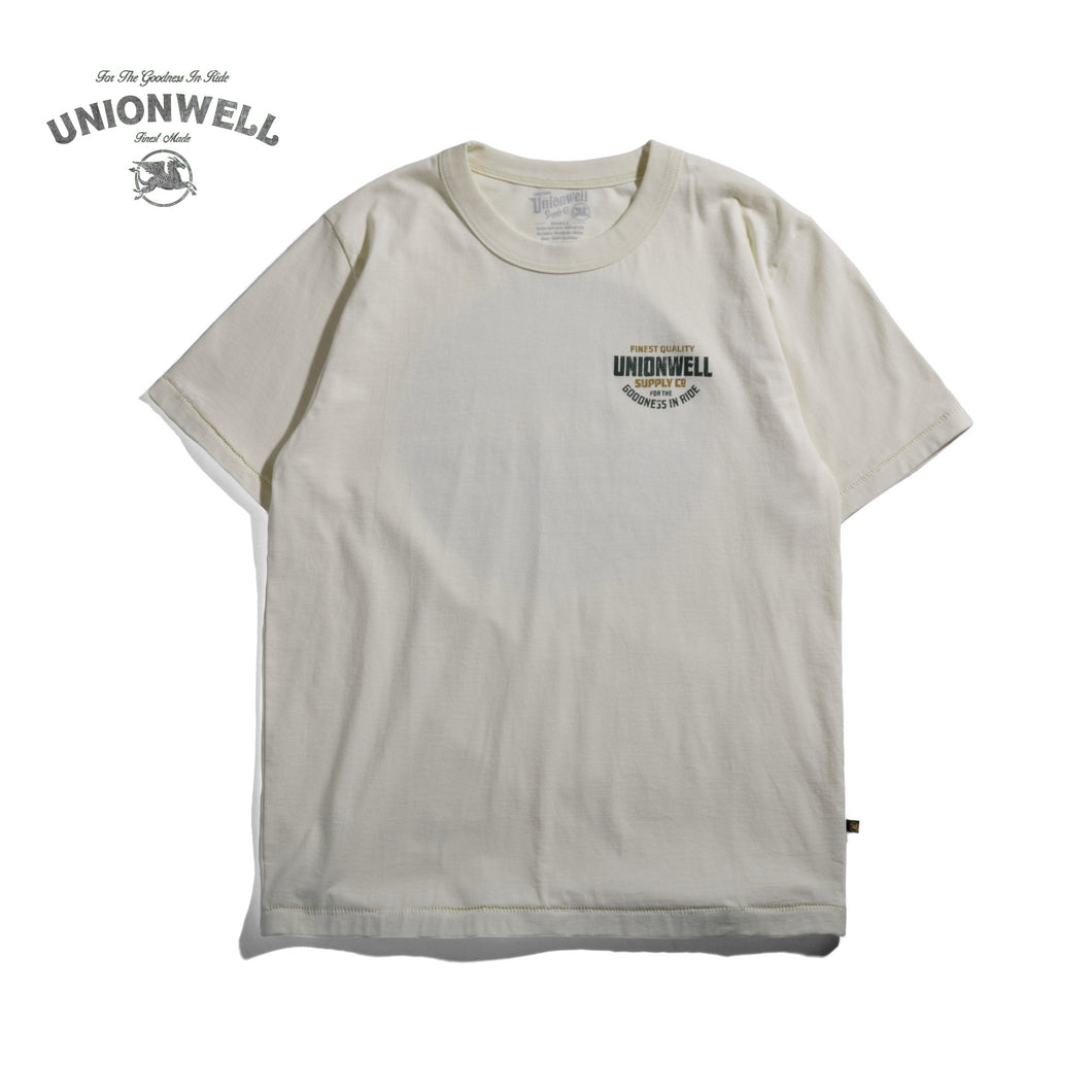 Unionwell T-shirt Union Medallion Off White