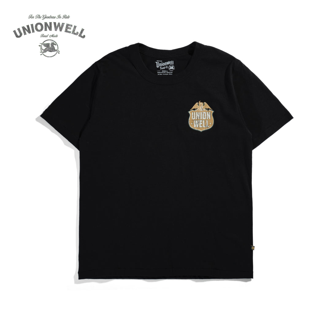 Unionwell T-shirt Union Shield Black