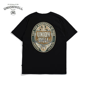 Unionwell T-shirt Union Shield Black