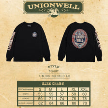 Unionwell T-shirt Union Shield Ls Black