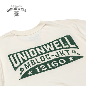 Unionwell T-shirt Address Stamp Off White