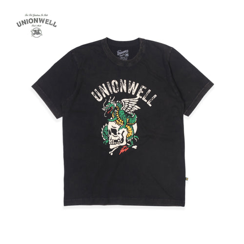 Unionwell T-shirt Death Drago Black
