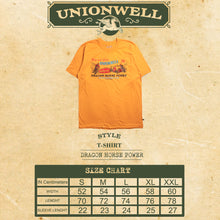 Unionwell T-shirt Dragon Horse Power Yellow