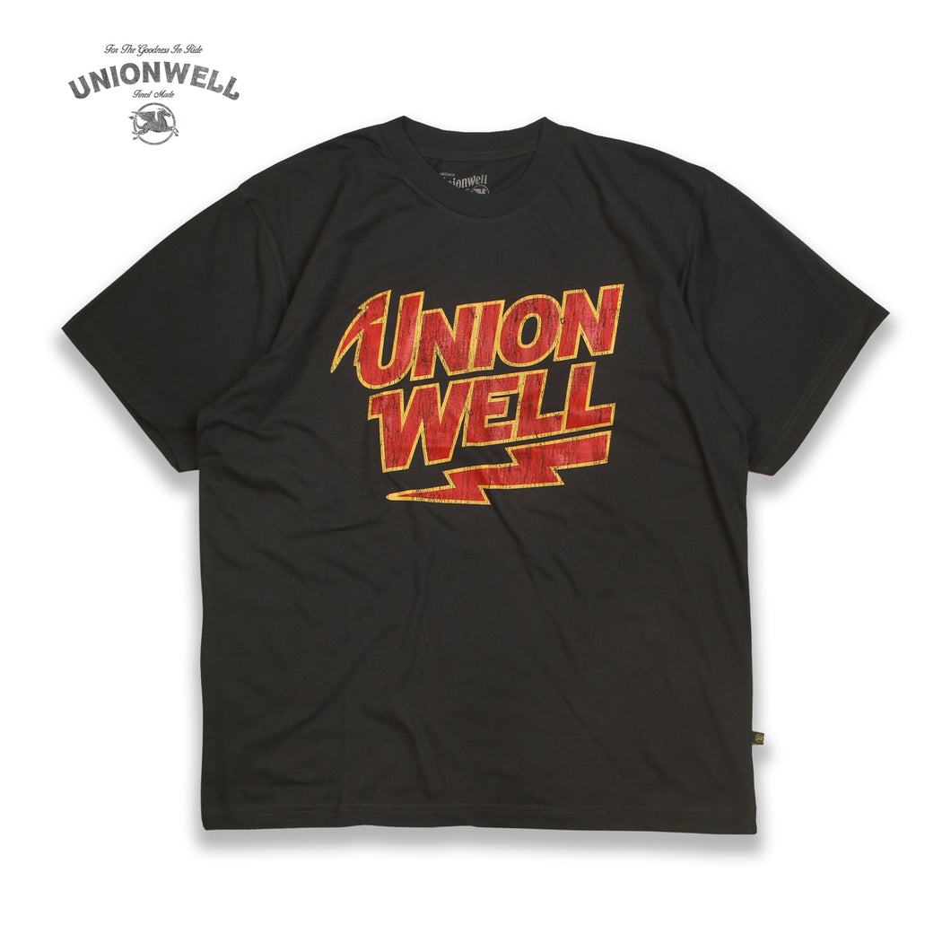 Unionwell T-shirt Electro Font Grey