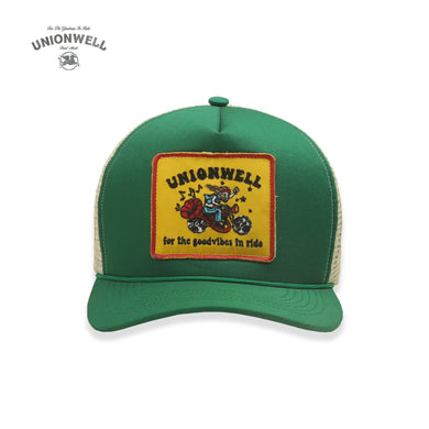 Unionwell Trucker Cap Good Vibes Green