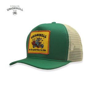 Unionwell Trucker Cap Good Vibes Green