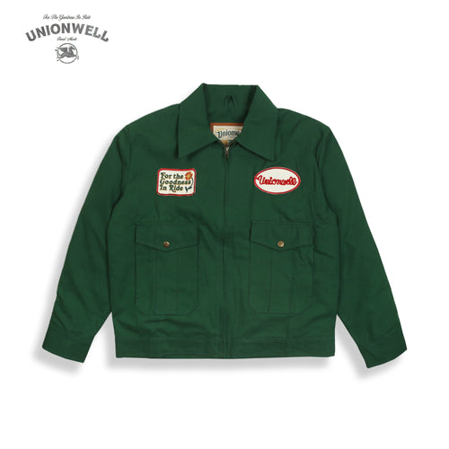 Unionwell Trucker Jacket Good Vibes Jkt Green