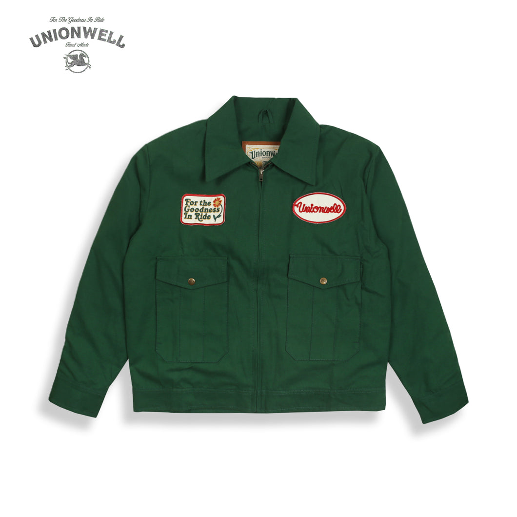 Unionwell Trucker Jacket Good Vibes Jkt Green