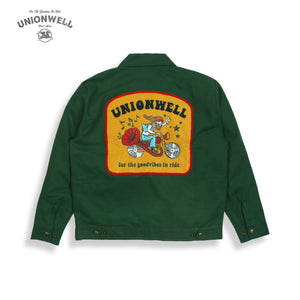 Unionwell Trucker Jacket Good Vibes Jkt Green