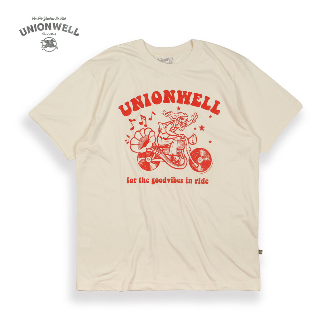 Unionwell T-shirt Good Vibes Cream